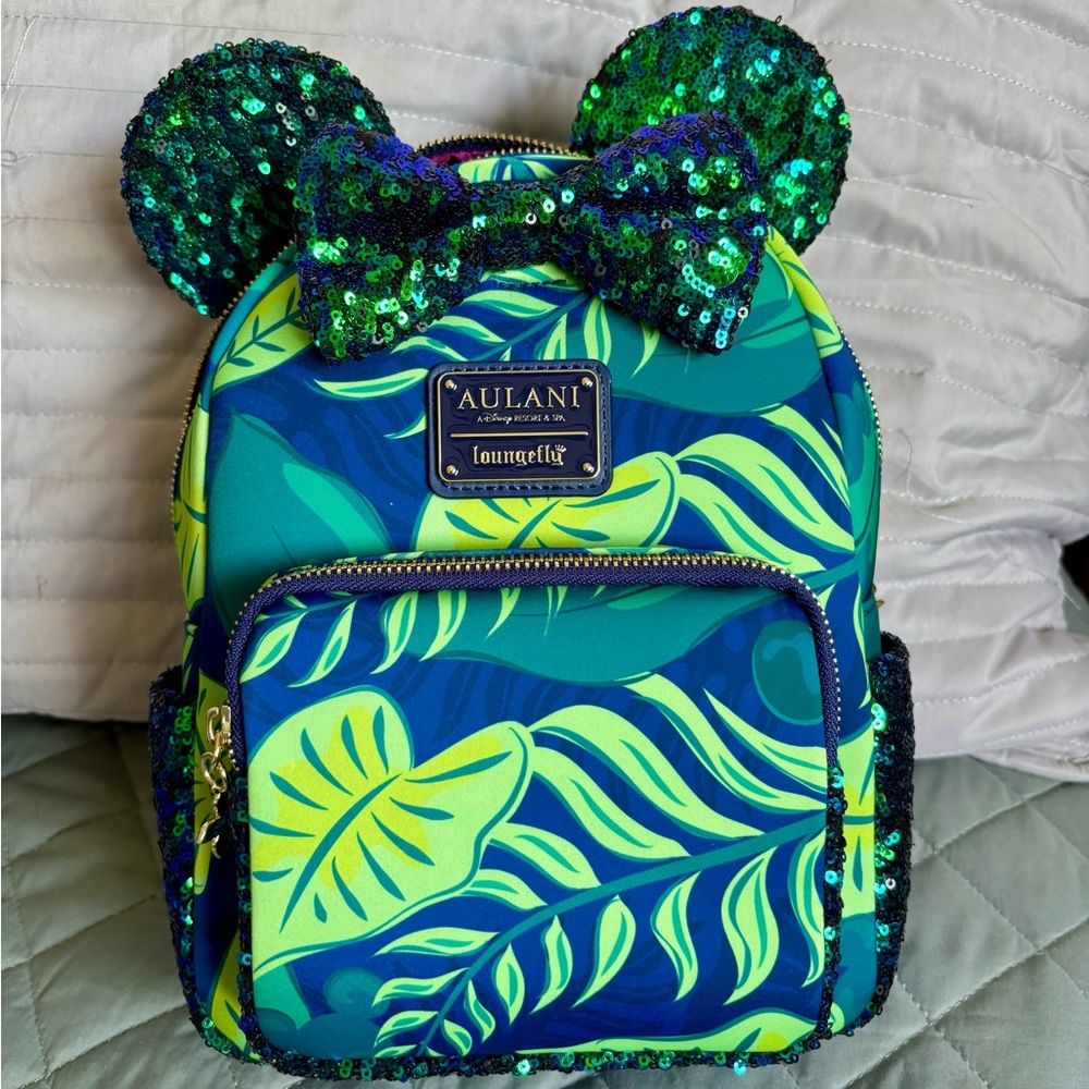 NWT Loungefly Tropical Mini Backpack